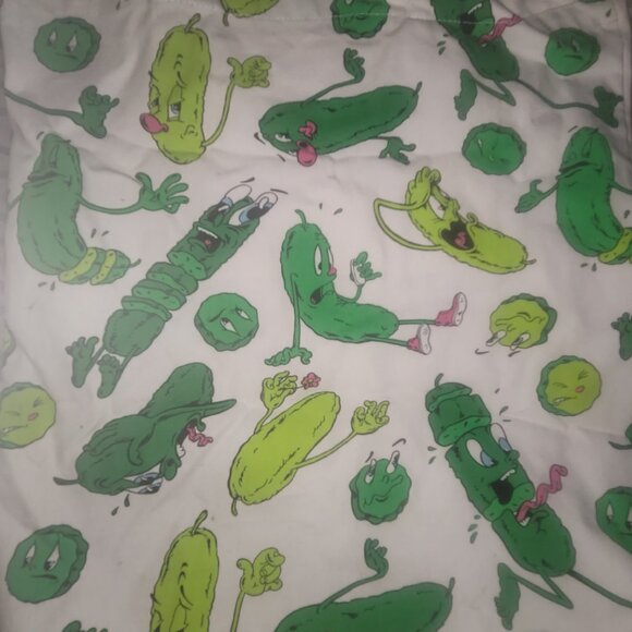 RARE! 2016 IKEA Pickle / Cucumber Tote Bag - Designed by Malcolm Stuart - STUNSI - Picture 5 of 8